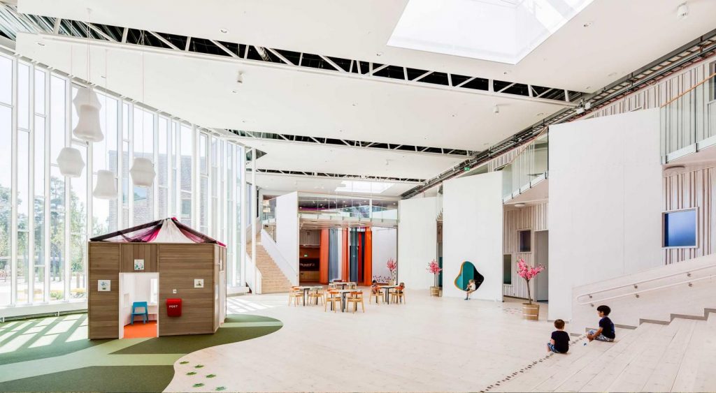 幼兒園室內(nèi)大廳設(shè)計主要區(qū)域有哪些？